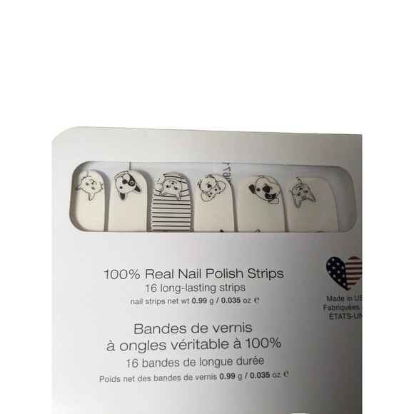 Color Street Friends Furever Clear Overlay Nail Strips Dog Cat **NEW** Mani Spa - Picture 3 of 6